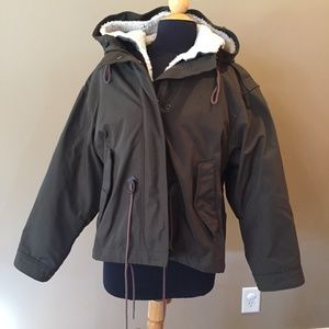 Burberry Brit Green Kingsby Genuine Shearling Line